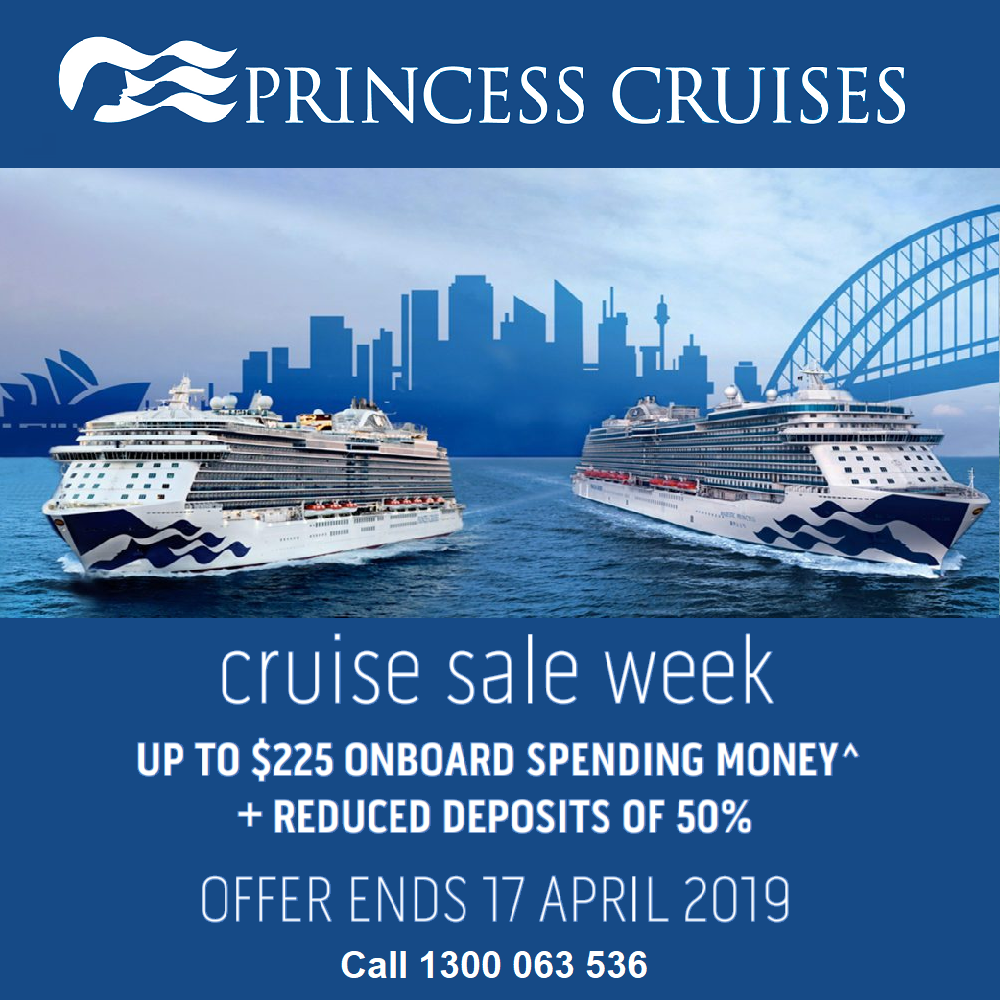 CruiseCo Princess Sale Week FBPost - FLYCRUISE
